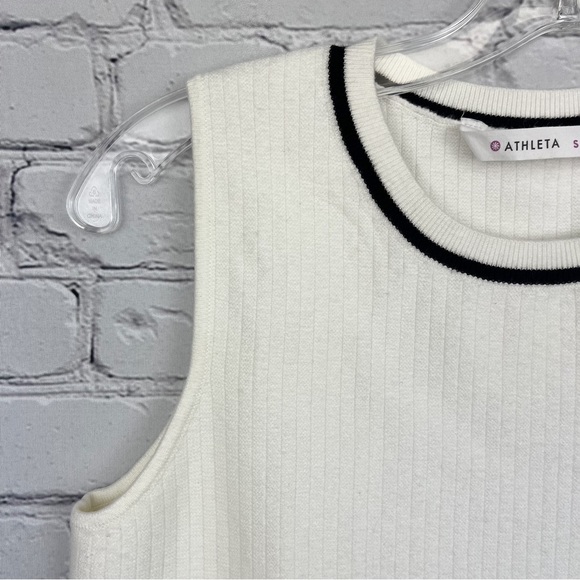 Athleta On The Town Ribbed Sleeveless Sweater Tunic Sz S - Picture 6 of 13